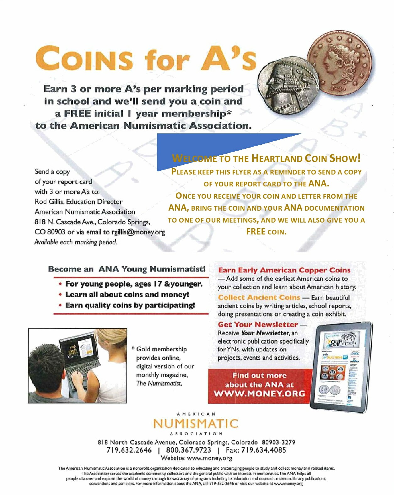 Coin Collecting and Numismatics : American Numismatic Association